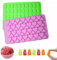 2 Pièces Moule Silicone Bonbon - Formes Ourson, Coeur, Papillon - Réutilisable Pour Faire des Bonbons, Gelée, Chocolat (A)