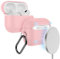 ESR für AirPods Pro 2 Hülle (2023/2022/2019), kompatibel mit AirPods Pro 2./1. Generation (USB-C/Lightning Kabel), unterstützt magnetisches Laden, Sichtbare Statusleuchte, Rosa