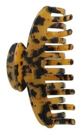 FRANCK PROVOST - Pince à Cheveux - Écailles - Grand Modèle 9,5 cm - Tous Types de Cheveux - Coloris Aléatoire