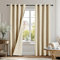 Deconovo 100% Blackout Thermal Eyelet Curtains with Double-sided Microfiber Fabric 90 Drop Long Curtains for Bedroom, Living Room, Taupe W46 x L90 inch, 2 Panels
