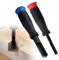 Woodworking Square Mortise Chisel,90° Precision Cut Corner Chisel,Hinge Recess Corner Wood Chisel Tool for Cutting Square Mortised, Door Installation, Wood Carving, Framing (8mm+12mm)
