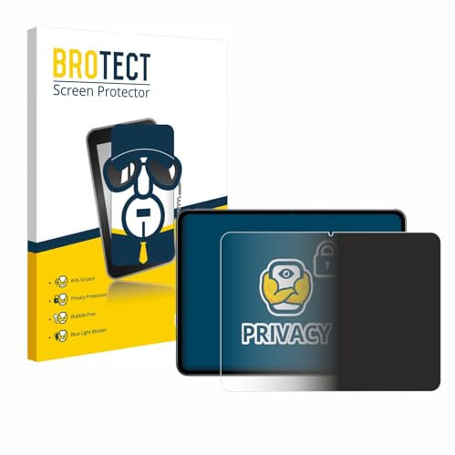 brotect Pellicola Privacy per OnePlus Pad 2 [Anti-Spy, Pellicola Protettiva Chiara, Blue Light Filter]