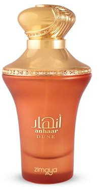 Zimaya Aanhar Dune Uni Eau de Parfum – Parfümspray für Damen und Herren – luxuriöser und langanhaltender Duft geeignet für besondere Anlässe – verwöhnender und beruhigender Duft, 100 ml Eau de