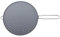 Grease Splatter Guard Splatter Oil Shield Grease Screen Cooking Grease Cover Stove Grease Guard Cooling Mat Oil Splatter Screen Frying Pan Spit Guard Frying Pan Splash Guard Protection Shoot Net(Grigi