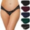 INNERSY Umstands Unterhosen Damen Niedrige Taille Schwangerschaftsunterhose Umstandsmode 5 Pack (XL, 1 Rose Drucken/4 Klassisch Dunkel)