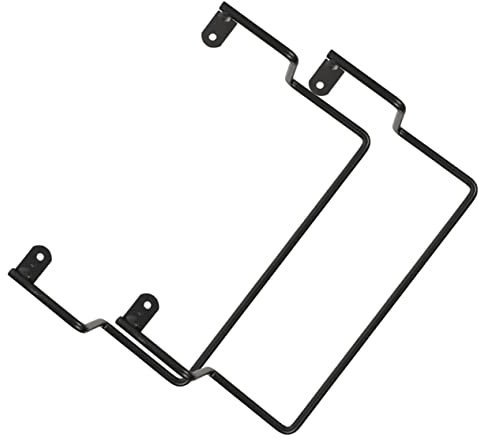 Garneck 2pezzi Barra di Fissaggio in Ferro Robusta Supporto Antiscivolo per Rete Letto in Posizione Facile da Installare