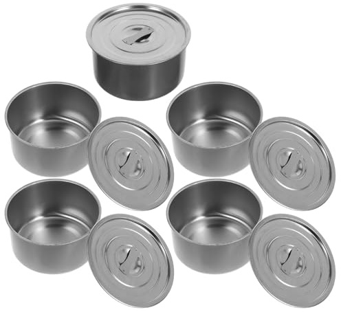 CONGARTENO Bol Vapeur Métal Résistant Haute Température 5 Pièces Compact Cuiseur Vapeur Bébé Riz Légumes la Cuisine