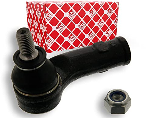 febi bilstein 10585 Spurstangenendstück mit Sicherungsmutter, 1 Stück | Kompatibel mit: VW TRANSPORTER T4 Bus, TRANSPORTER T4 Kasten, TRANSPORTER T4 Pritsche/Fahrgestell (70E, 70L, 70M, 7DE, 7DL