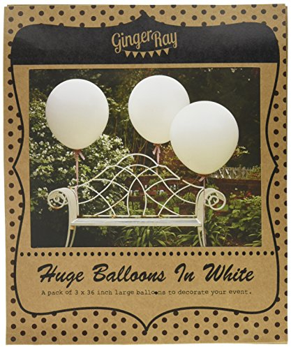 Ginger Ray Vintage Affair Party Hochzeit Luftballons weiß