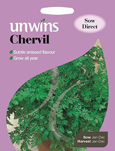 Unwins Pictorial Packet - Herb Chervil - 500 Seeds