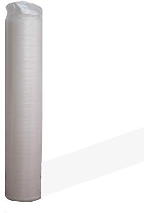 Base Aislante FOAM7 - BASIC WHITE 3.0 de 3mm. 20m2. Para Tarima y Parquet ; Regula Desniveles. Incorpora capa antihumedad. 18kg/m3 PE Densidad. Manta Multiuso. 100% Ecológico. Super Ventas