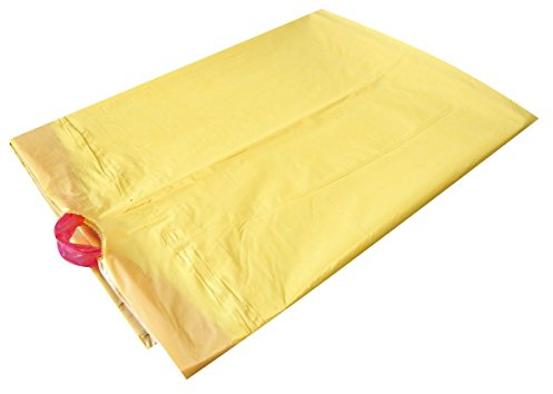 Abfallsack mit Zugband 120 l gelb 50 Stück