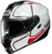 Shoei Unisex-Erwachsene Integralhelm Gt-Air Pendulum Tc-6 Helm (Weiß/Schwarz, Größe L), 1 Pack