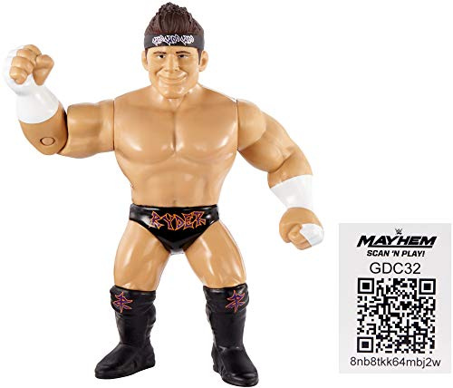 WWE Retro App Zack Ryder Figure series 8 4.5 Wrestling Mattel figure