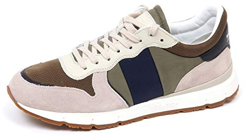WOOLRICH E8808 Scarpa Uomo Green/blu/beige John Rich & BROS Shoe Man [42.5]