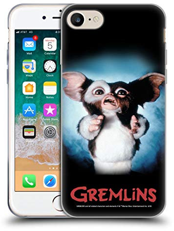 Head Case Designs Officially Licensed Gremlins Gizmo Photography Gel Case [Military Grade Protection] Compatible with Apple iPhone 7/8 / SE 2020 & 2022 and Compatible with MagSafe