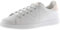 Victoria Basket Basse Tenis Cuir & Arrière Pailleté & Logo Perforé 1125104 pour Femme Grosella 36
