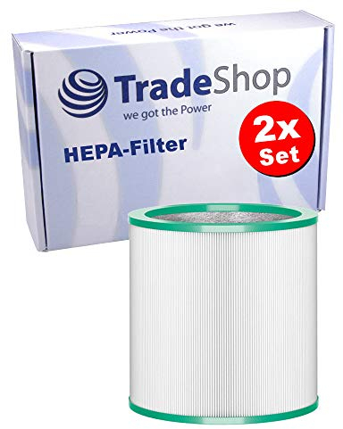 2x HEPA Filter Ersatz kompatibel mit Dyson Pure Cool Link TP02 TP03 TP00 AM11 BP01 Luftreiniger