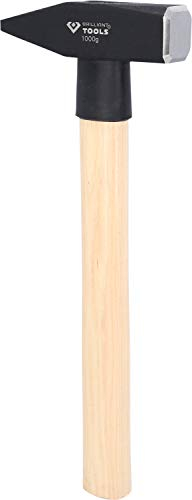 KS TOOLS Schlosserhammer mit Hickory-Stiel, 1000 g