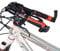 ThinkTop 660 mm Fahrrad-Lenker, Aluminiumlegierung, faltbar, 25,4 mm, 31,8 mm, Schnellspanner, platzsparend, für Mountainbikes