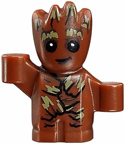 LEGO Superheroes: Baby Groot Minifigure (Smiling) : from Guardians of The Galaxy Vol 2