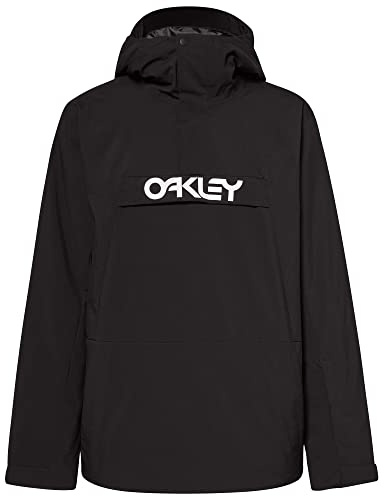 Oakley Herren Thermonuclear Protection TBT Insulated Anorak Jacket Tech-Jacke, Blackout, L
