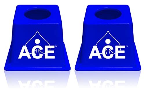 Cornhole Airmail Box Set - Blau - Inklusive 2 Luftpost Boxen - Perfekt für Cornhole Training und Übung