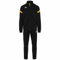 Kappa Dalcito Tuta da ginnastica, Nero / Giallo, L Unisex - Adulto