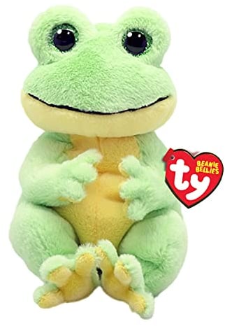 TY Snapper Frosch Beanie Bellie Regulär 6 | Beanie Baby Weiches Plüschtier | Sammlerstück Kuscheliger Stoffteddy