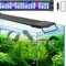 Lominie 57 W Aquarienbeleuchtung, 88-115 cm Aquarium LED Beleuchtung, Vollspektrum Aquarium Pflanzen licht mit Timer für Algen und Fisch Aquarien, IP67 wasserdicht (G50, Süßwasser/36-46 Zoll)