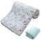 Babydecke Baumwolle Krabbeldecke Polar Fleecedecke Herbst Winter 75x110cm für Baby Neugeborene Jungen Mädchen