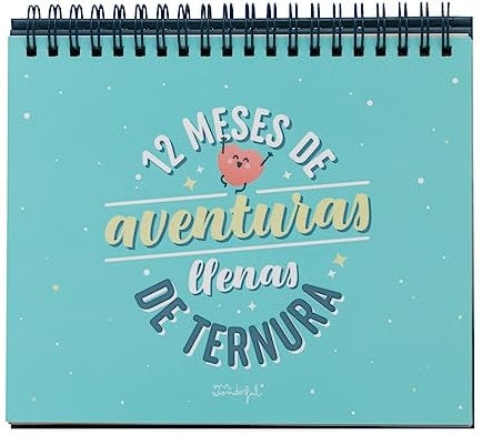 Mr.Wonderful Cuentameses, 12 meses de aventuras llenas de ternura, 18 x 1,3 x 21