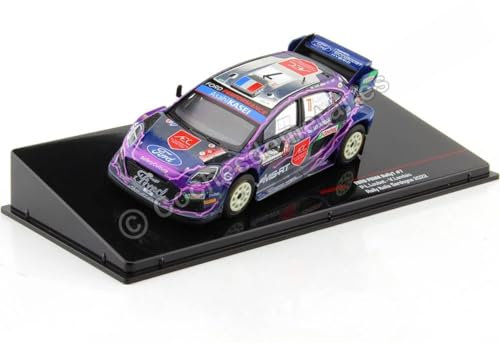 2022 Ford Puma Rally1 Nº7 Loubet/Landais Rally Italia 1:43 IXO Models RAM854.22