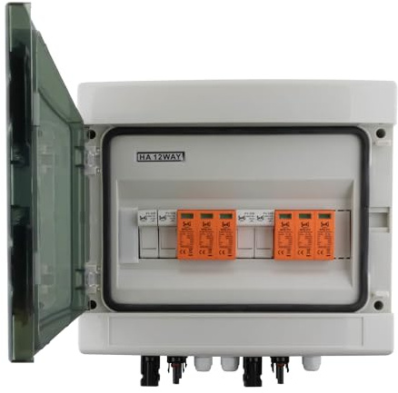 Solar Anschlusskasten DC 2 Strings 12M T2 1000V