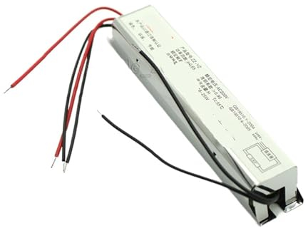 BSAXITHZB 2 Stück Edelstahl 18 W – 25 W AC 220 V T4 T5 Leuchtstofflampe elektronisches Vorschaltgerät T4 T5 gerade Leuchtstofflampe
