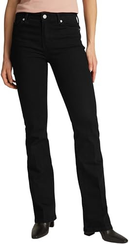 Tommy Hilfiger Damen Jeans Hose Bootcut Fit, Schwarz (Black), 32W/24L