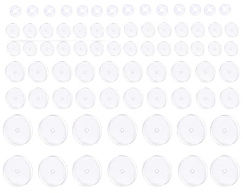 Lunyloer Anti Wildfleisch Piercing Disc,120 Stück Wildfleisch Disc, Piercing Scheibe Scheibe Piercing Keloid Disc Scheibe Piercing für Piercing Bump Clear Disc Pads