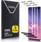 Didisky 3 Pack Screen Protector for Samsung Galaxy S10 Plus, 3D Curved Full Coverage,9H Tempered Glass Screen Protector, Anti-Scratch, Easy to Use,HD
