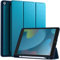 EspZanthic Funda para iPad 9/8/7 10,2 Pulgadas Modelo 2021/2020/2019 (9.ª/8.ª/7.ª) con Soporte para el Pencil, Protector de Pantalla, Encendido y Apagado Automático
