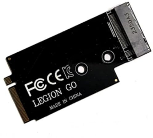 Cpolebev Memory Card Adapter Hard Drive Card Accessory for Legion Go SSD for NVME M.2 2242 to 2280 Card Accessory (B)