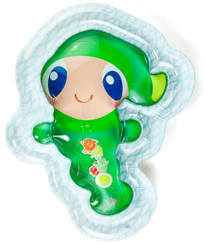 MOLTO | Baby Water Sensory Mat – Gusy Light Design – Inflatable Carpet with Floating Figures – Sensory and Motor Stimulation – From 0 Months – 75 x 64 cm