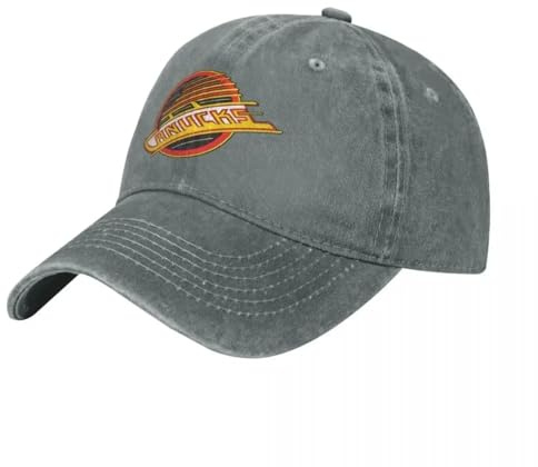 Herren-Baseballkappe, Kappen Vancouver Hockey Canucks Skate Fashion Baseball mit Spitze Herrenmütze Damen Männer