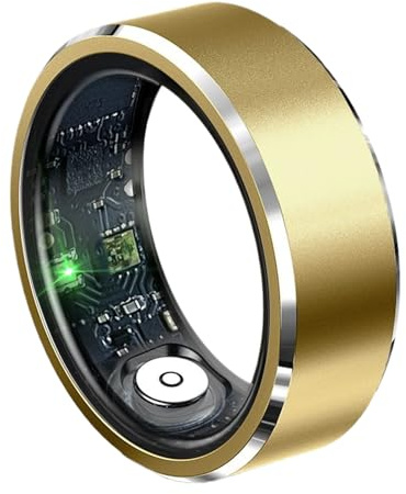 Heart Rate Ring - Smart Activity Tracker for Sleep and Fitness | Sleek Wearable with Real-Time Monitoring, Durable Waterproof Build & Multi-Sport Tracking for Swimming Hiking Travel
