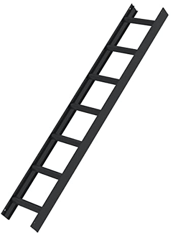 Dachleiter, 7 Sprossen, Anthrazit-grau Leiternaußenbreite 330 mm