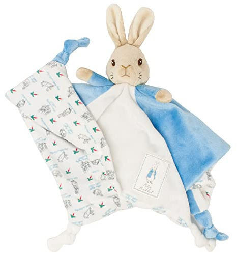 Offizielle Peter-Rabbit-Kuscheldecke - Beatrix-Potter-Stofftier für Babys und Kleinkinder