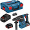 Bosch Professional - Perforateur Burineur SDS PLUS 18V 6Ah Li-Ion - GBH 18V-26F Bleu
