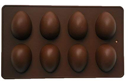 8 Forma De Hacer Chocolate Favores De La Fiesta De Pascua Moldes De Silicona En Forma De Huevo Chocolate Bricolaje Huevo De Pascua De Silicona De Cacao Conejos Vela