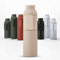 Wasserflasche aus Edelstahl(Closca Bottle Wave). Thermo-Trinkflasche zum Einhängen für Kinder und Erwachsene. BPA-frei (600ml, Sahara)