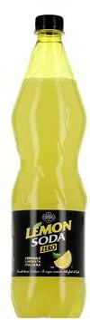 Lemonsoda Zero Lot de 12 bouteilles en PET 1 litre Campari Group Lemonsoda citron italien