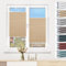 Homland Wabenplissee Plissee ohne Bohren Verdunkelung Klemmfix Thermo Verdunklungsplissee Beige B70 x H110 cm,Thermoplissee ohne Bohren für Fenster, Sonnen, Sicht & Schallschutz Wärmeisolierung